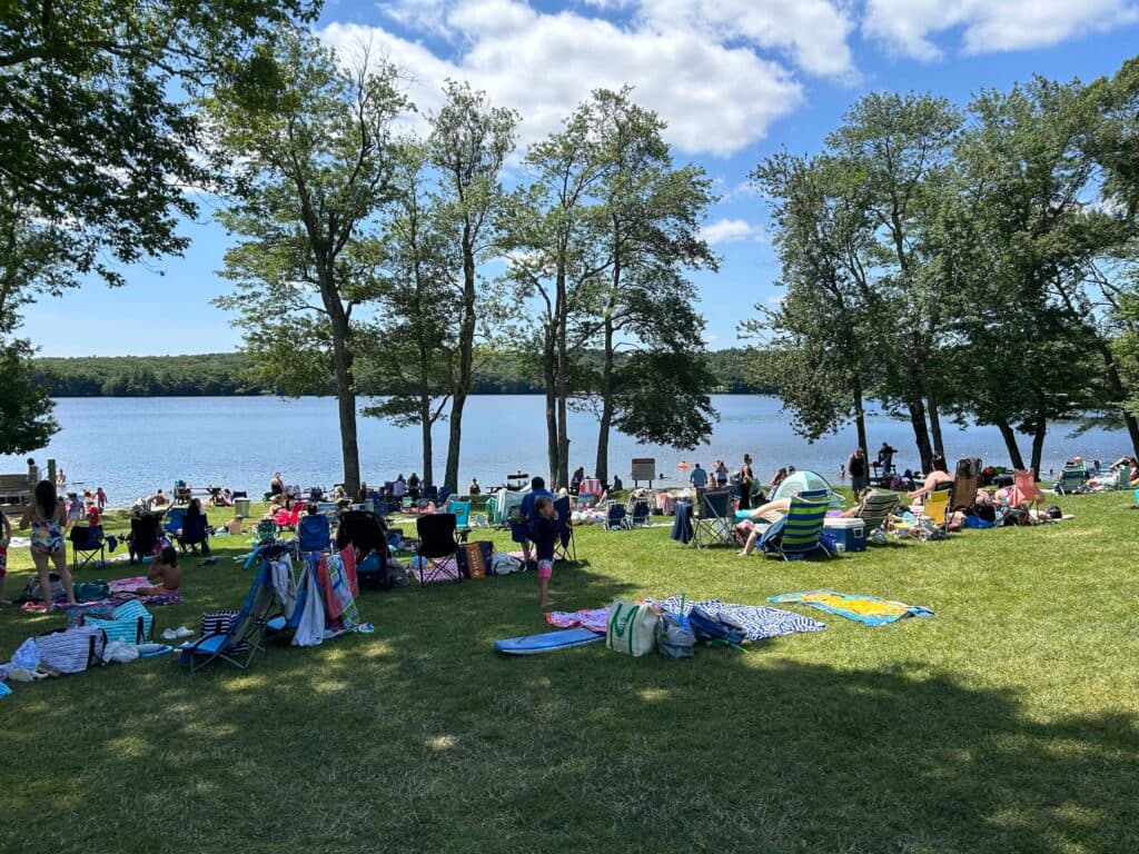 Breezy Picnic Grounds Waterslides water park