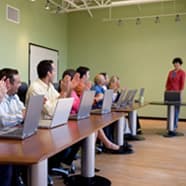 People in business meeting