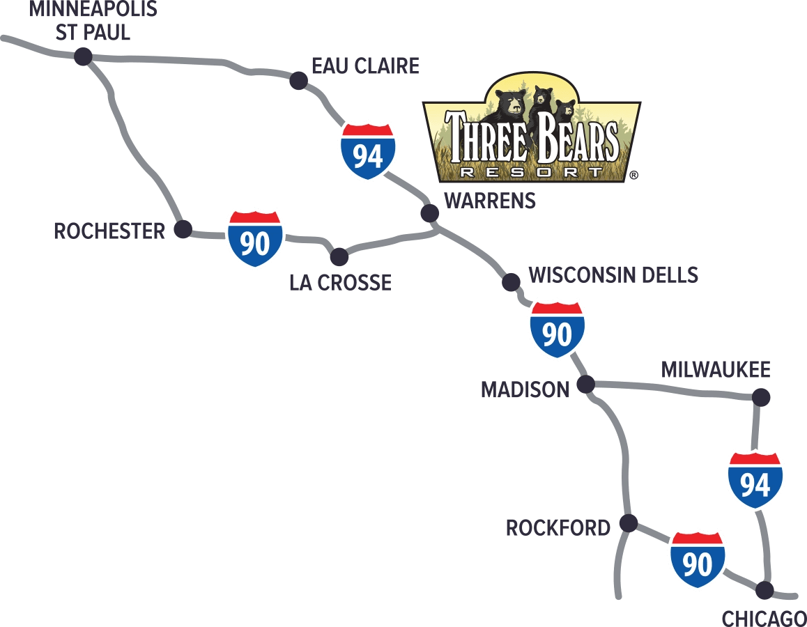 Three Bears Lodge water park