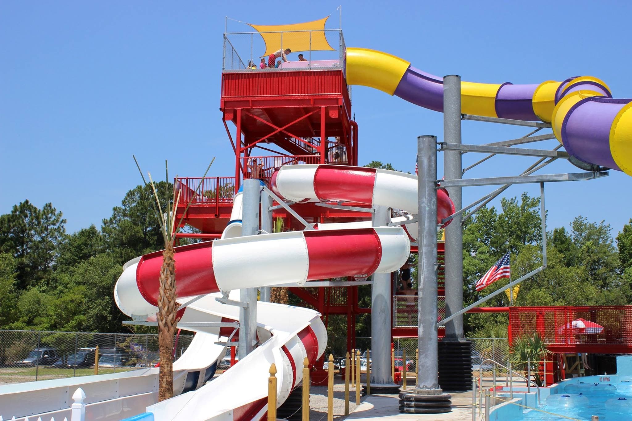 Jungle Rapids Slides