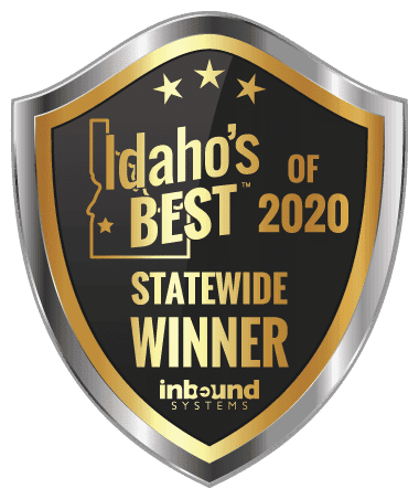 Idaho's Best of 2020 Statewide Winner logo