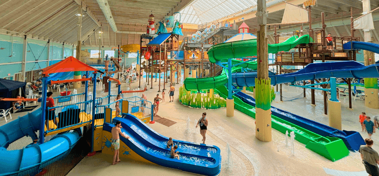 Blue Harbor Resort and Spa water park