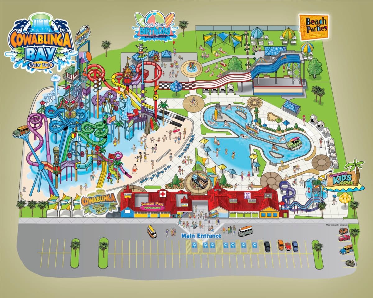 Cowabunga Bay, Draper water park