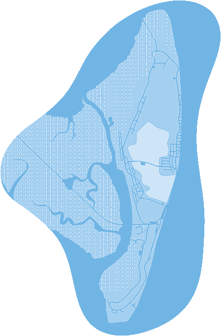 Map of Jekyll Island