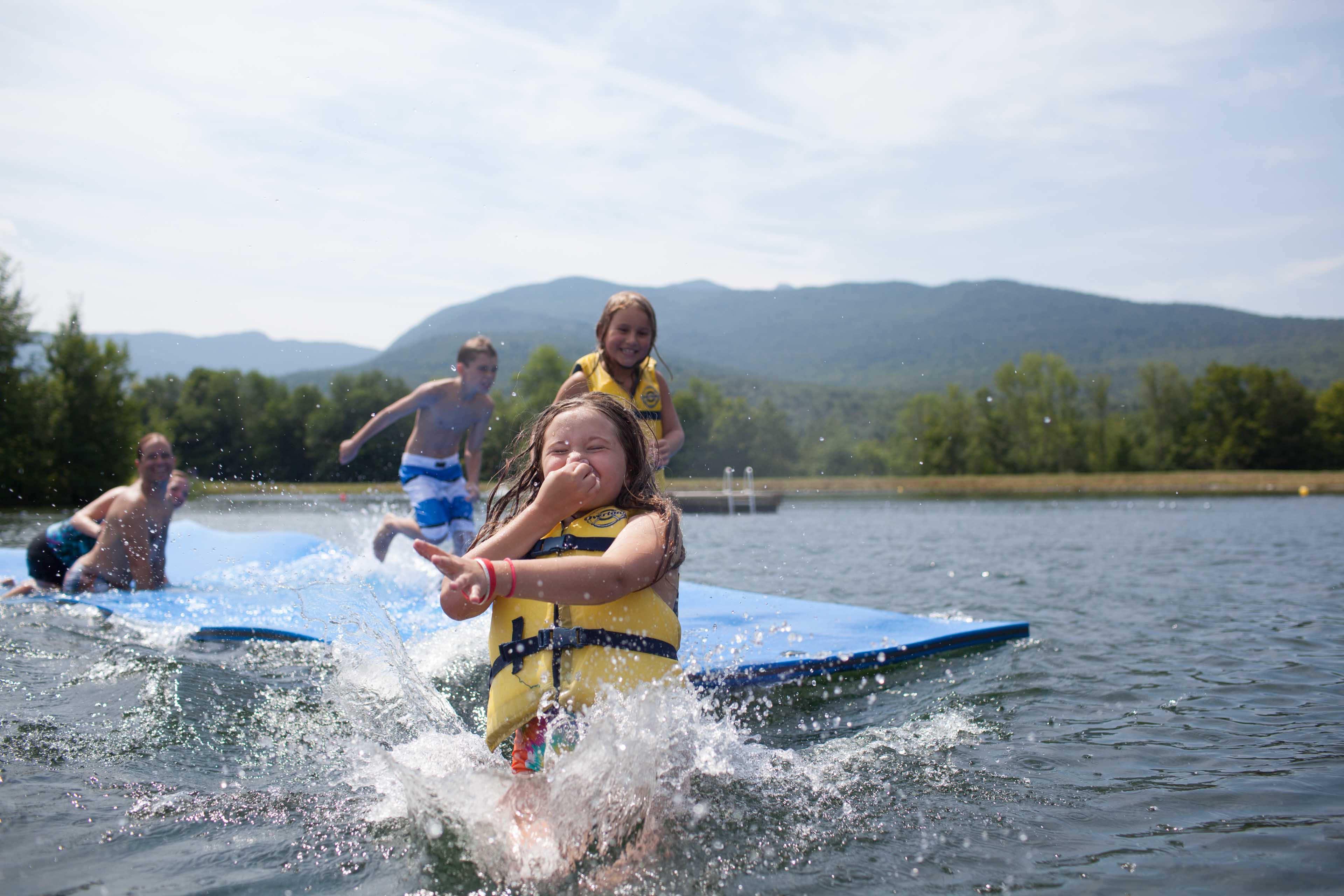 Smugglers Notch water park