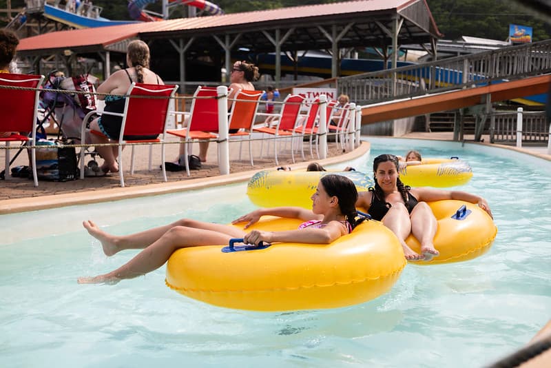 Guests Enjoy Lazy River